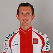 Dariusz Baranowski w stroju reprezentacji Polski